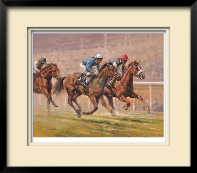 Rebecca Sharp At Ascot by Graham Isom Pricing Limited Edition Print image