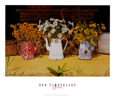 Daisies by Bob Timberlake Pricing Limited Edition Print image