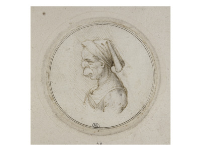 Vieille Femme Avec Du Linge Sur La Tete by Leonard De Vinci Pricing Limited Edition Print image