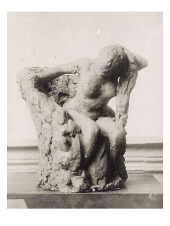 Photo D'une Sculpture En Cire De Degas:Femme Assise S'essuyant La Nuque (Rf2122) by Ambroise Vollard Pricing Limited Edition Print image