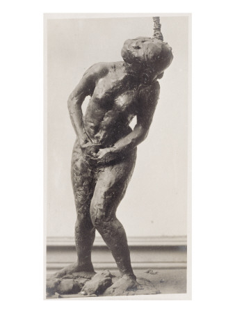 Photo D'une Sculpture En Cire De Degas:Femme Surprise (Rf2125) by Ambroise Vollard Pricing Limited Edition Print image