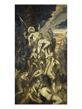Promethee Foudroye (Vers 1869) by Gustave Moreau Pricing Limited Edition Print image