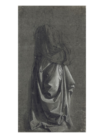 Figure Debout, Drapee, Vue De Profil A Droite by Leonard De Vinci Pricing Limited Edition Print image