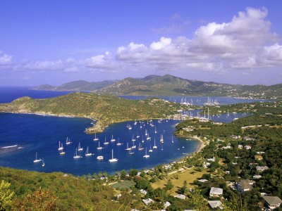 English Harbour, Antigua by Michael Defreitas Pricing Limited Edition Print image