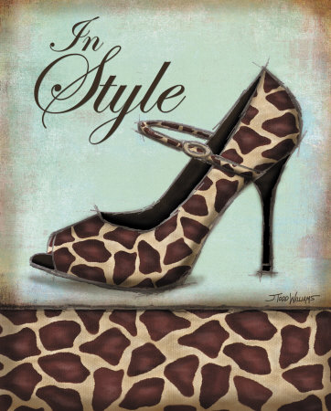 Giraffe Shoe by Todd Williams Pricing Limited Edition Print image