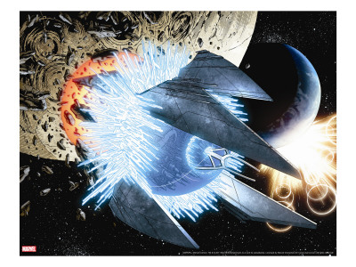 Secret Invasion: War Of Kings #1: Black Bolt And Medusa by Pelletier Paul Pricing Limited Edition Print image