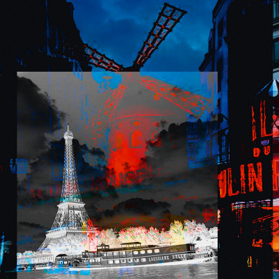 Paris Moulin Rouge by Mereditt Pricing Limited Edition Print image