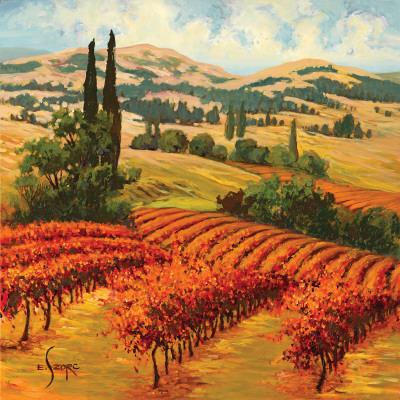 St. Helena Hills by Eva Szorc Pricing Limited Edition Print image