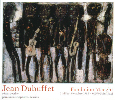 Jazz Band by Jean Dubuffet Pricing Limited Edition Print image