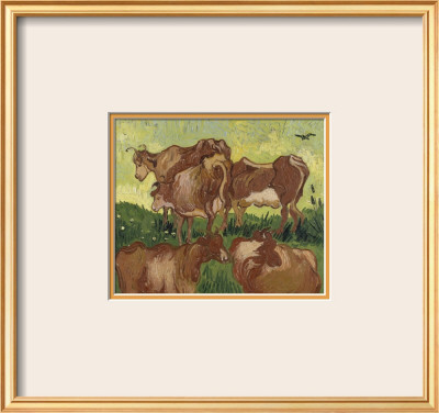Les Vaches, D'après Jacob Jordaens Et Van Ryssel by Vincent Van Gogh Pricing Limited Edition Print image