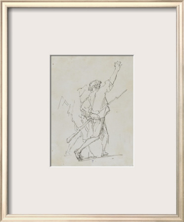 Etude Pour Le Noble Et L'ouvrier Des Enroles Volontaires by Thomas Couture Pricing Limited Edition Print image