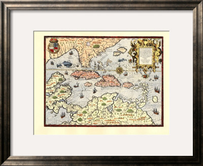 West Indies, 1594 by Johann Theodore De Bry Pricing Limited Edition Print image
