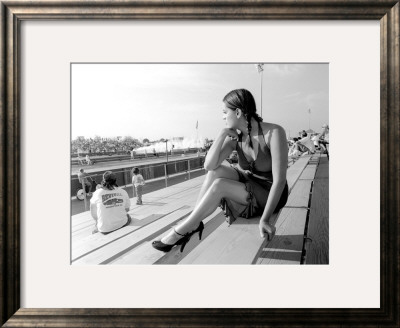 Pin-Up Girl: Dragsters And Pony Tails by David Perry Pricing Limited Edition Print image