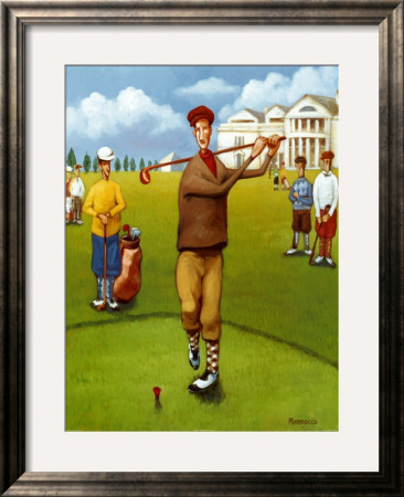 The First Tee by David Marrocco Pricing Limited Edition Print image