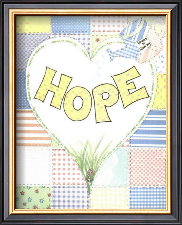 Words To Grow By: Hope by Lauren Hallam Pricing Limited Edition Print image