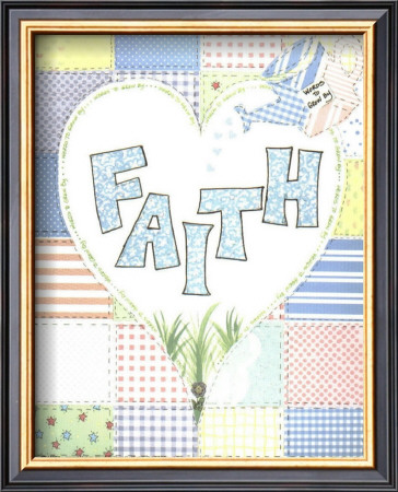 Words To Grow By: Faith by Lauren Hallam Pricing Limited Edition Print image