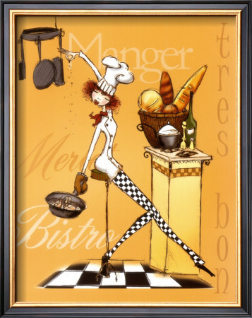 Sassy Chef Iii by Mara Kinsley Pricing Limited Edition Print image