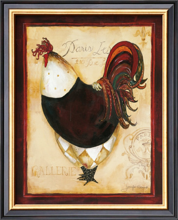 Paris Rooster Iv by Jennifer Garant Pricing Limited Edition Print image
