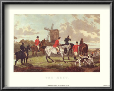 English Hunting Scenes I by William Joseph Shayer Pricing Limited Edition Print image