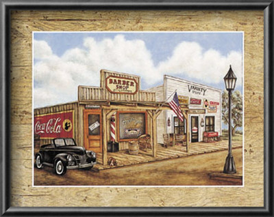 Barber Shop by Kay Lamb Shannon Pricing Limited Edition Print image