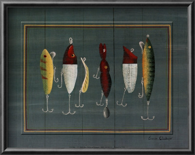 Lures And Bobbers Ii by Susan Clickner Pricing Limited Edition Print image