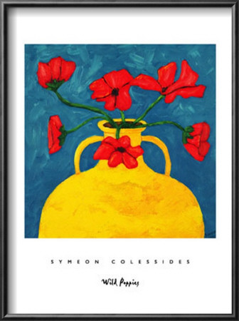 Wild Poppies by Symeon Colessides Pricing Limited Edition Print image