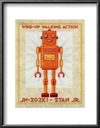 Stan Jr. Box Art Robot by John Golden Pricing Limited Edition Print image