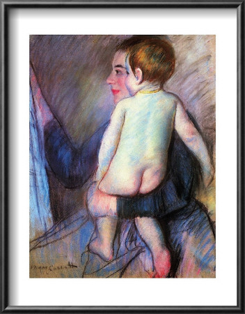 At The Window by Mary Cassatt Pricing Limited Edition Print image