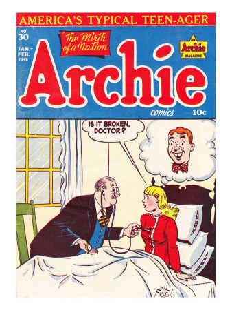 Archie Comics Retro: Archie Comic Book Cover #30 (Aged) by Al Fagaly Pricing Limited Edition Print image