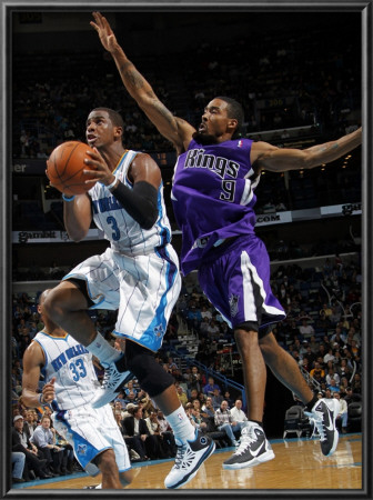Sacramento Kings V New Orleans Hornets: Chris Paul And Luther Head by Layne Murdoch Pricing Limited Edition Print image