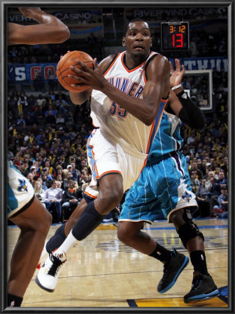 New Orleans Hornets V Oklahoma City Thunder: Kevin Durant by Layne Murdoch Pricing Limited Edition Print image