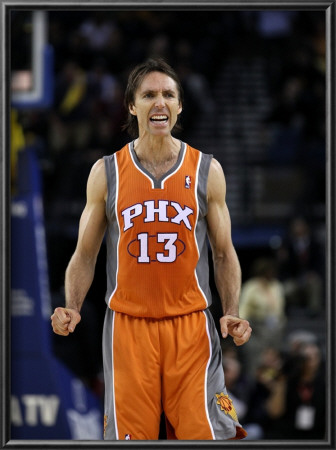 Phoenix Suns V Golden State Warriors: Steve Nash by Ezra Shaw Pricing Limited Edition Print image