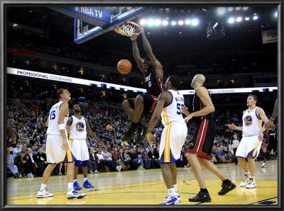 Miami Heat V Golden State Warriors: Lebron James by Ezra Shaw Pricing Limited Edition Print image