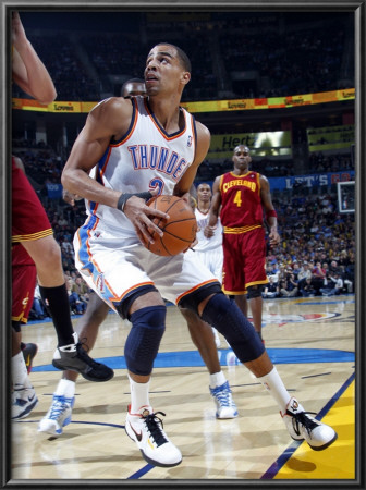 Cleveland Cavaliers  V Oklahoma City Thunder: Thabo Sefolosha by Layne Murdoch Pricing Limited Edition Print image