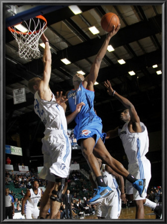 Tulsa 66Ers V Texas Legends: Zabian Dowdell And Matt Rogers by Layne Murdoch Pricing Limited Edition Print image