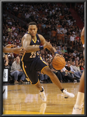 Indiana Pacers V Miami Heat: Brandon Rush by Mike Ehrmann Pricing Limited Edition Print image