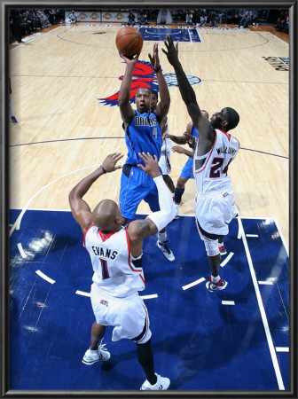 Dallas Mavericks V Atlanta Hawks: Marvin Williams And Caron Butler by Scott Cunningham Pricing Limited Edition Print image