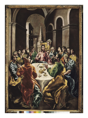 The Feast In The House Of Simon by El Greco Pricing Limited Edition Print image