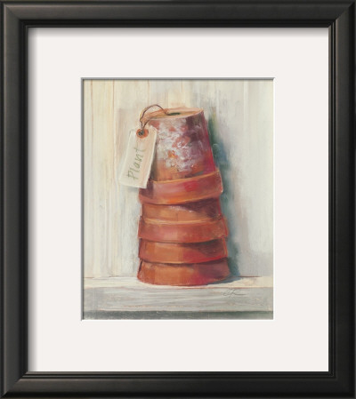 Terracotta Pots by Carol Rowan Pricing Limited Edition Print image