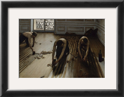 The Floor Scrapers, C.1875 by Gustave Caillebotte Pricing Limited Edition Print image