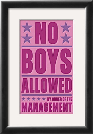 No Boys Allowed by John Golden Pricing Limited Edition Print image