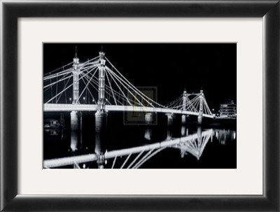 Albert Bridge At Night by Bill Philip Pricing Limited Edition Print image