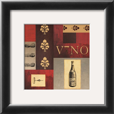 Vino In Red I by William Verner Pricing Limited Edition Print image