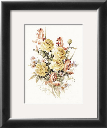 Roses And Iris by T. C. Chiu Pricing Limited Edition Print image