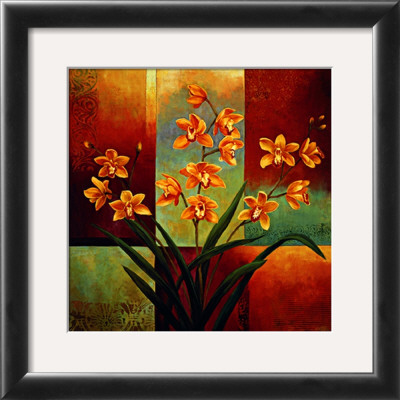 Orange Orchid by Jill Deveraux Pricing Limited Edition Print image