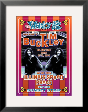 Tim Buckley At The Whiskey A-Go-Go by Dennis Loren Pricing Limited Edition Print image