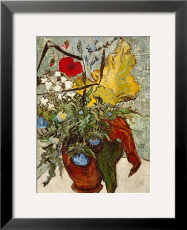 Vase Of Poppies by Vincent Van Gogh Pricing Limited Edition Print image