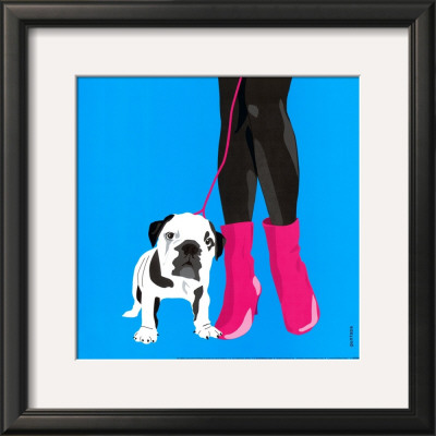 Loving Bulldog by Puntoos Pricing Limited Edition Print image