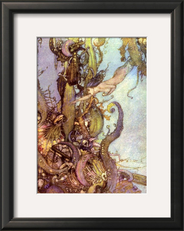 The Little Mermaid by Edmund Dulac Pricing Limited Edition Print image