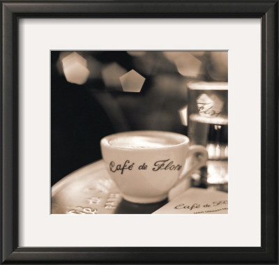Café, St. Germain Des Pres by Alan Blaustein Pricing Limited Edition Print image